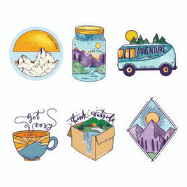 Pura Vida Sticker Pack Pack