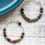 Mother Earth Agate Earrings
