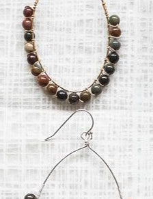 Mother Earth Agate Earrings