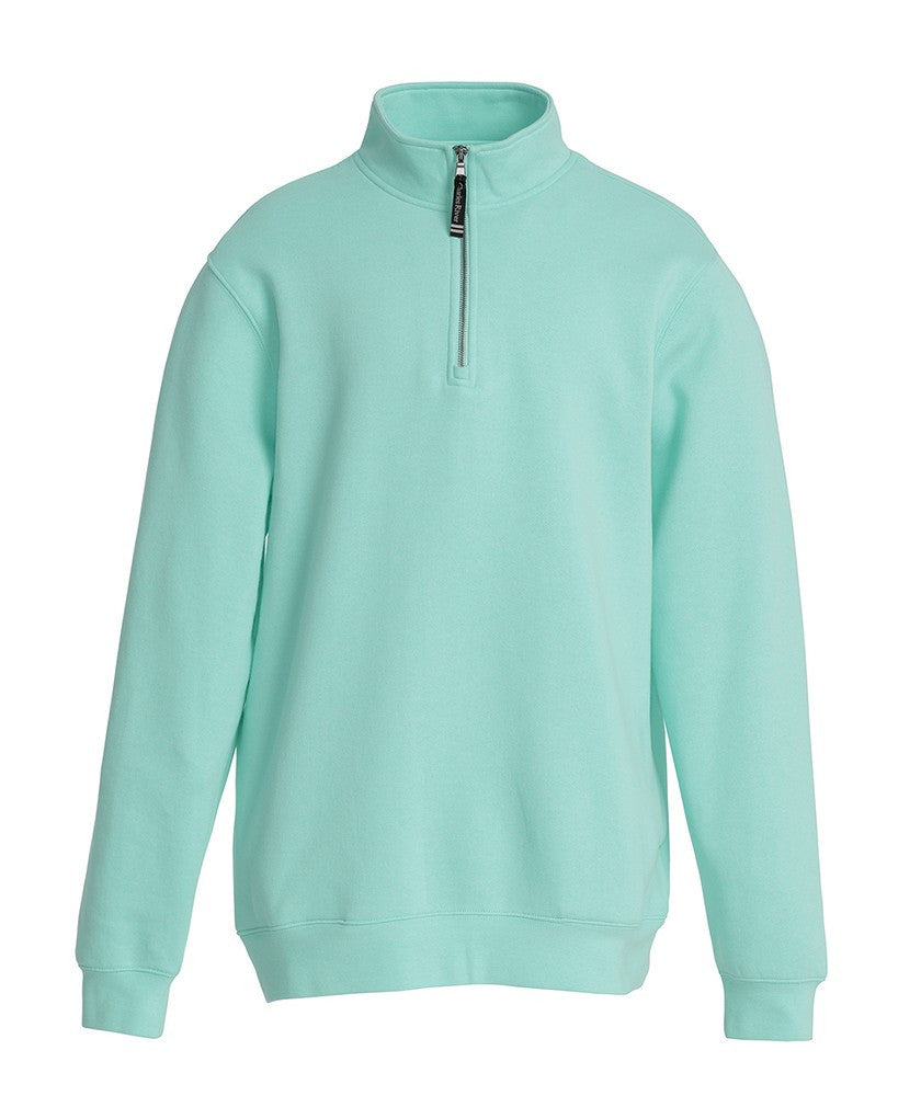 Charles River YOUTH Fleece Quarter Zip Pullover Monogram 