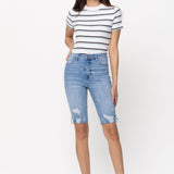 B&C High Rise Bermuda Shorts
