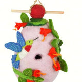 Handmade Woolie Birdhouses