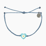 Pura Vida Daisy Heart Bracelet