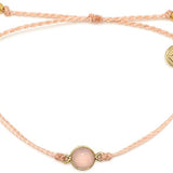 Pura Vida Gold Rose Quartz