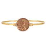 Heavenly Penny Bangle Bracelet