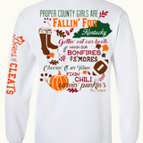 Proper County Girls Fall L/S Tee