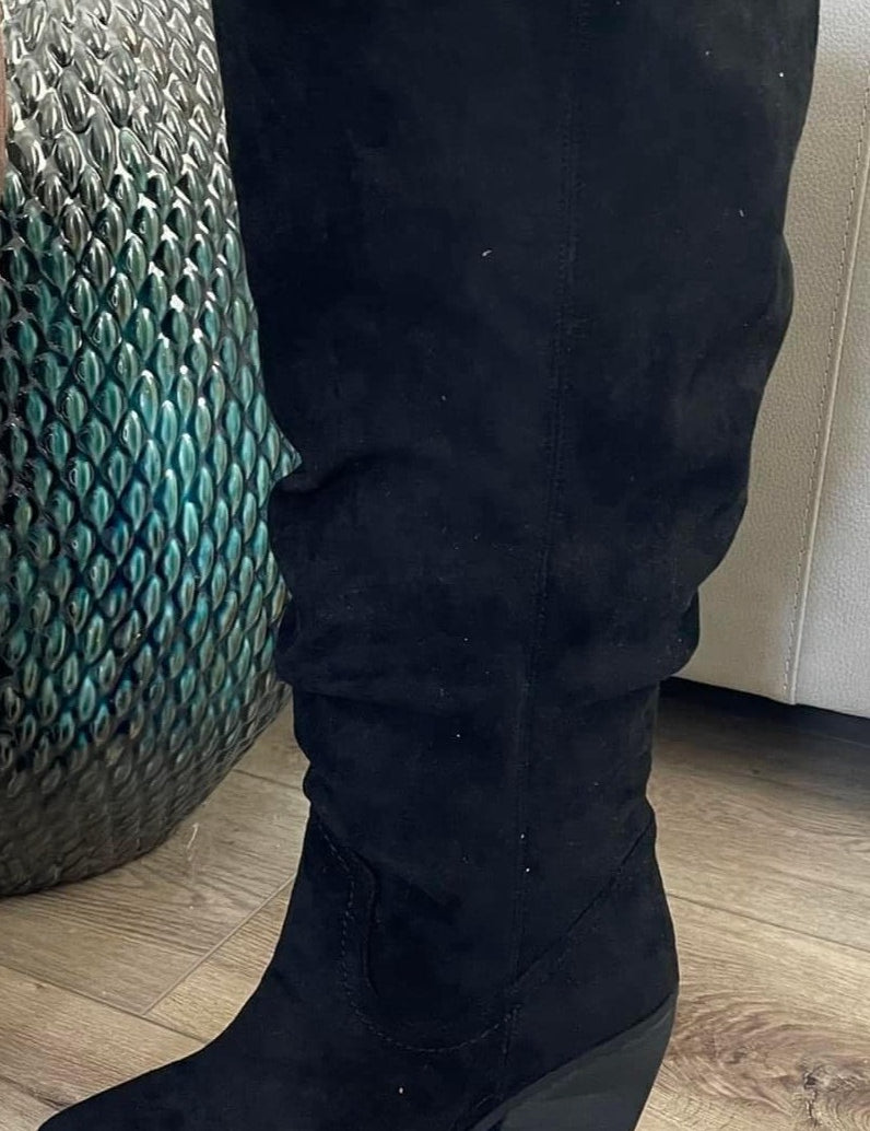 Penny Wide Slouchy Boots