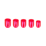 Red Aspen Nail Dashes - Short