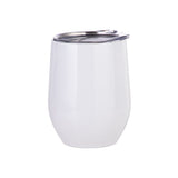 12oz Stainless Wine Tumbler w/Lid