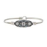 Snowflake Medley Bangle Bracelet