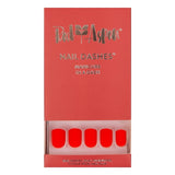 Red Aspen Nail Dashes - Short