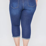 One Button Cuff Capri