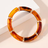 Chunky Acrylic Stretch Bracelet