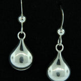 Silver Kisses Drop Earrings