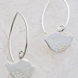 Silver Matte Spotted Bird